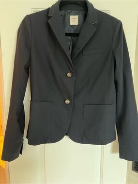 Gap Women's Navy Tailored Blazer - Size 6
